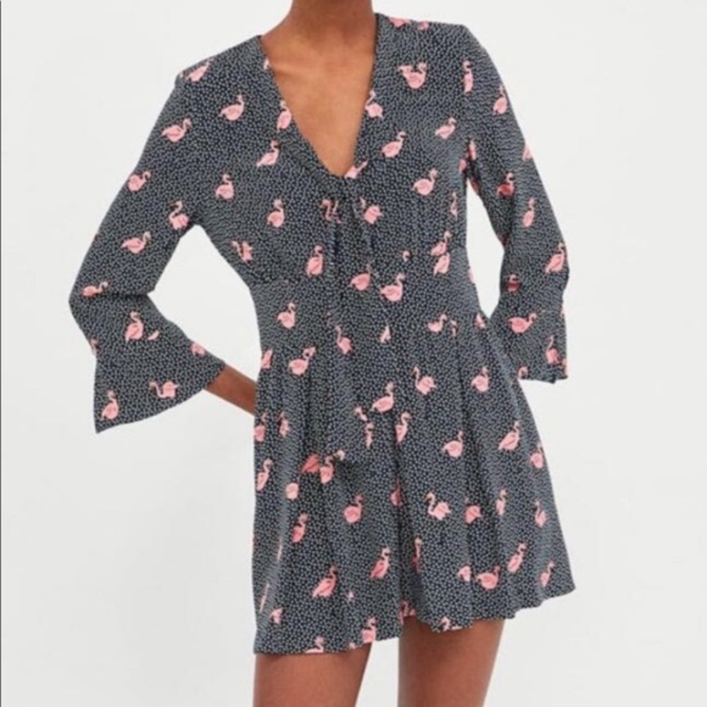 Zara Flamingo Jumpsuit